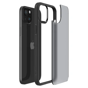 Защитный чехол Spigen Ultra Hybrid Frost Black для iPhone 15 - Фото 4