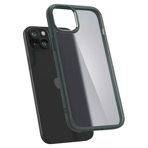 Защитный чехол Spigen Ultra Hybrid Frost Green для iPhone 15 - Фото 2