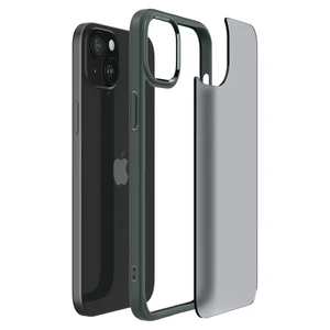 Защитный чехол Spigen Ultra Hybrid Frost Green для iPhone 15 - Фото 4