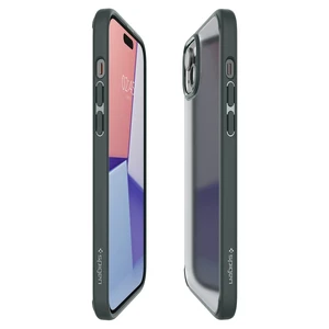 Защитный чехол Spigen Ultra Hybrid Frost Green для iPhone 15 - Фото 5