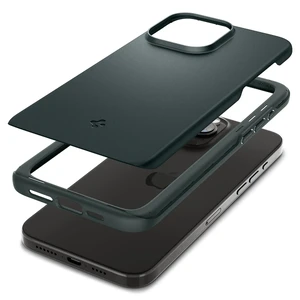 Захисний чохол Spigen Thin Fit Abyss Green для iPhone 15 Pro - Фото 3
