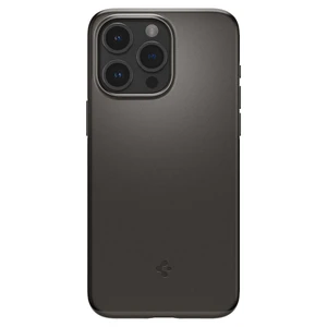 Захисний чохол Spigen Thin Fit Gunmetal для iPhone 15 Pro - Фото 6