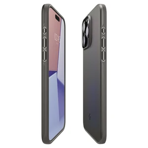 Захисний чохол Spigen Thin Fit Gunmetal для iPhone 15 Pro - Фото 2
