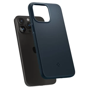 Защитный чехол Spigen Thin Fit Metal Slate для iPhone 15 Pro Max - Фото 4