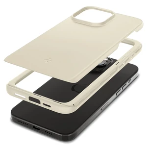 Защитный чехол Spigen Thin Fit Mute Beige для iPhone 15 Pro - Фото 3
