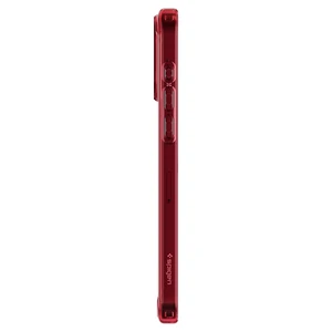 Защитный чехол Spigen Ultra Hybrid Deep Red для iPhone 15 Pro - Фото 8