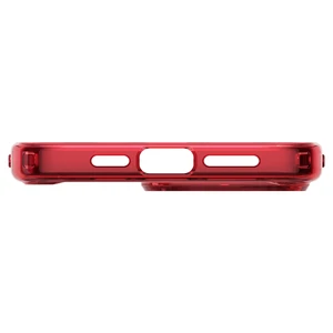 Защитный чехол Spigen Ultra Hybrid Deep Red для iPhone 15 Pro - Фото 9