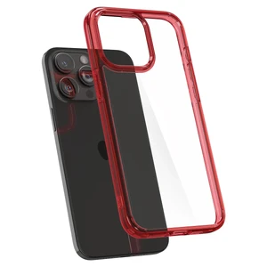 Защитный чехол Spigen Ultra Hybrid Deep Red для iPhone 15 Pro - Фото 2