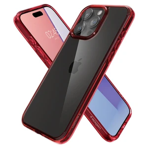 Защитный чехол Spigen Ultra Hybrid Deep Red для iPhone 15 Pro - Фото 3