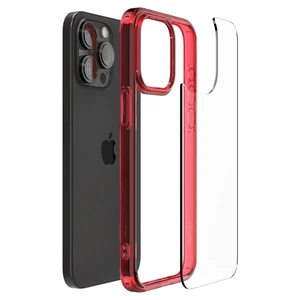 Защитный чехол Spigen Ultra Hybrid Deep Red для iPhone 15 Pro - Фото 4