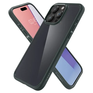 Защитный чехол Spigen Ultra Hybrid Frost Green для iPhone 15 Pro Max - Фото 3