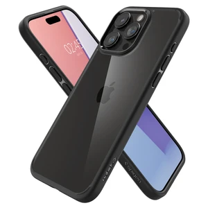 Захисний чохол Spigen Ultra Hybrid Matte Black для iPhone 15 Pro Max - Фото 3