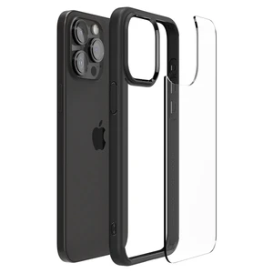 Захисний чохол Spigen Ultra Hybrid Matte Black для iPhone 15 Pro Max - Фото 4