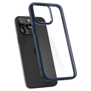 Защитный чехол Spigen Ultra Hybrid Navy Blue для iPhone 15 Pro Max - Фото 2