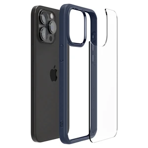 Защитный чехол Spigen Ultra Hybrid Navy Blue для iPhone 15 Pro Max - Фото 4