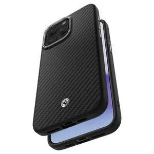 Противоударный кевлоровый чехол MagSafe Spigen Enzo Aramid (MagFit) для iPhone 15 Pro Max - Фото 3
