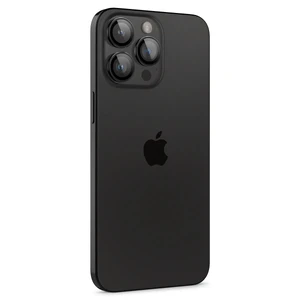 Защитное стекло на камеру Spigen Optik Pro Black для iPhone 15 Pro | 15 Pro Max | 14 Pro | 14 Pro Max (2 шт.) - Фото 4