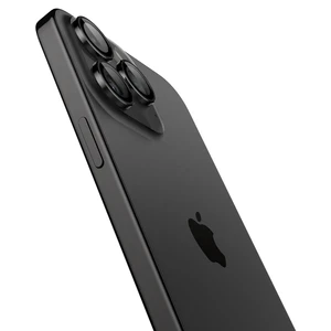 Защитное стекло на камеру Spigen Optik Pro Black для iPhone 15 Pro | 15 Pro Max | 14 Pro | 14 Pro Max (2 шт.) - Фото 5