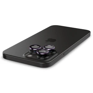 Защитное стекло на камеру Spigen Optik Pro Deep Purple для iPhone 15 Pro | 15 Pro Max | 14 Pro | 14 Pro Max (2 шт.) - Фото 3