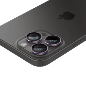 Защитное стекло на камеру Spigen Optik Pro Deep Purple для iPhone 15 Pro | 15 Pro Max | 14 Pro | 14 Pro Max (2 шт.) - Фото 2