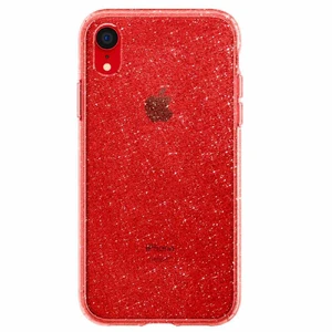 Захисний чохол Spigen Liquid Crystal Glitter Rose Quartz для iPhone XR - Фото 4