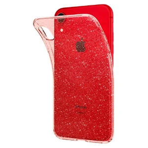 Захисний чохол Spigen Liquid Crystal Glitter Rose Quartz для iPhone XR - Фото 5