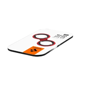 Защитное стекло на камеру Spigen Optik Pro Red для iPhone 15 | 15 Plus | 14 | 14 Plus (2 шт.) - Фото 5
