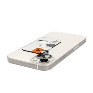 Защитное стекло на камеру Spigen Optik Pro Starlight для iPhone 15 | 15 Plus | 14 | 14 Plus (2 шт.) - Фото 6