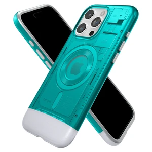 Противоударный чехол Spigen Classic C1 (MagFit) Bondi Blue для iPhone 15 Pro Max - Фото 2