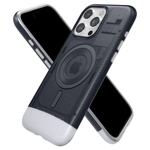 Противоударный чехол Spigen Classic C1 (MagFit) Graphite для iPhone 15 Pro - Фото 2