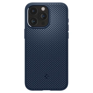 Защитный чехол с MagSafe Spigen Mag Armor (MagFit) Navy Blue для iPhone 15 Pro Max - Фото 4