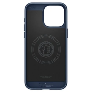Защитный чехол с MagSafe Spigen Mag Armor (MagFit) Navy Blue для iPhone 15 Pro Max - Фото 6