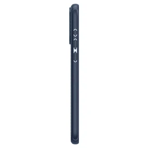 Защитный чехол с MagSafe Spigen Mag Armor (MagFit) Navy Blue для iPhone 15 Pro Max - Фото 7