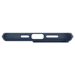 Защитный чехол с MagSafe Spigen Mag Armor (MagFit) Navy Blue для iPhone 15 Pro Max - Фото 8