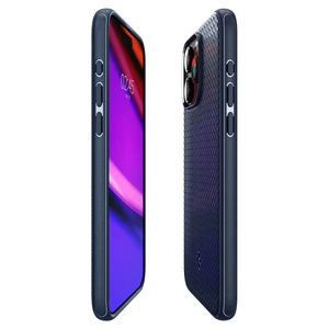 Защитный чехол с MagSafe Spigen Mag Armor (MagFit) Navy Blue для iPhone 15 Pro Max - Фото 2