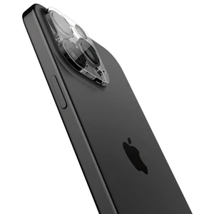 Защитное стекло на камеру Spigen Optik Lens Protector Crystal Clear для iPhone 15 Pro | 15 Pro Max (2 шт.) - Фото 4