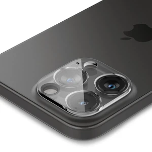 Защитное стекло на камеру Spigen Optik Lens Protector Crystal Clear для iPhone 15 Pro | 15 Pro Max (2 шт.) - Фото 3