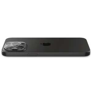 Защитное стекло на камеру Spigen Optik Lens Protector Crystal Clear для iPhone 15 Pro | 15 Pro Max (2 шт.) - Фото 6