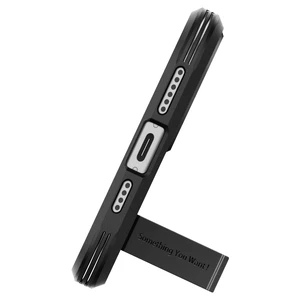 Протиударний чохол з підставкою Spigen Tough Armor (MagFit) Black для iPhone 15 Plus - Фото 2