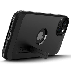 Протиударний чохол з підставкою Spigen Tough Armor (MagFit) Black для iPhone 15 Plus - Фото 3