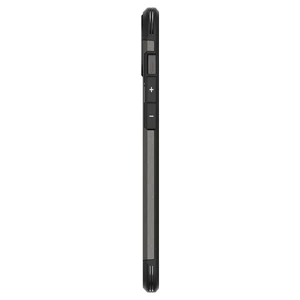 Противоударный чехол с подставкой Spigen Tough Armor (MagFit) Gunmetal для iPhone 15 Plus - Фото 11