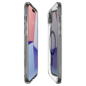 Прозрачный чехол с MagSafe Spigen Ultra Hybrid (MagFit) Black для iPhone 15 - Фото 4