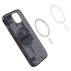 Защитный чехол Spigen Ultra Hybrid Case (MagFit) Zero One Black для iPhone 15 Plus - Фото 3