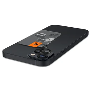 Защитное стекло на камеру Spigen Optik Pro Black для iPhone 15 | 15 Plus | 14 | 14 Plus (2 шт.) - Фото 2