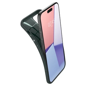 Защитный чехол Spigen Liquid Air Abyss Green для iPhone 15 Pro - Фото 3