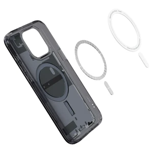 Захисний чохол Spigen Ultra Hybrid Case (MagFit) Zero One Black для iPhone 15 Pro - Фото 4