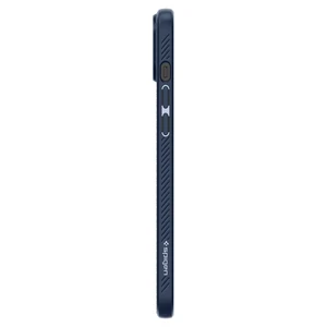 Защитный чехол Spigen Liquid Air Navy Blue для iPhone 15 Plus - Фото 9