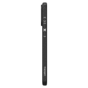 Защитный чехол Spigen Liquid Air Matte Black для iPhone 15 Pro Max - Фото 9