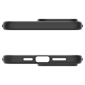 Защитный чехол Spigen Liquid Air Matte Black для iPhone 15 Pro Max - Фото 10