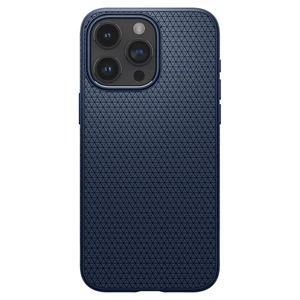 Защитный чехол Spigen Liquid Air Navy Blue для iPhone 15 Pro Max - Фото 6